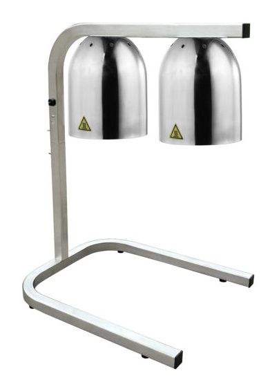 Benchtop Heat Lamp Double HLB0002