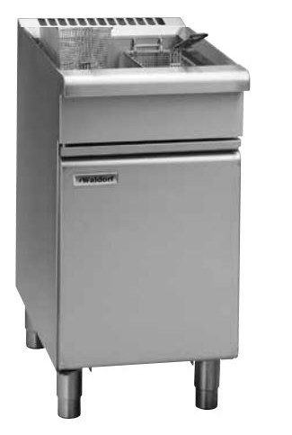 Waldorf 800 Series Fast Fri Single Pan Gas Deep Fryer Low Back Version FNL8120G 20L Nat/LPG