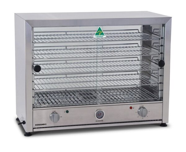 ROPM100LG ROBAND Pie & Food Warmer 100 Capacity With Light - Doors Both Sides 772mm PM100LG