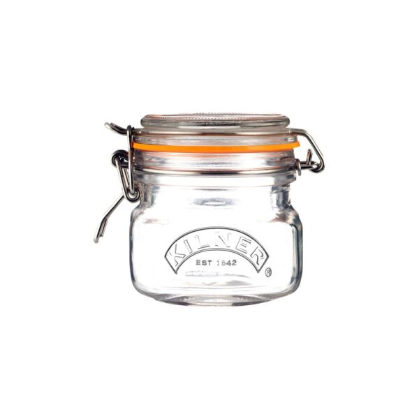 SH01649-1 Kilner Square Clip Top Jar 250ml