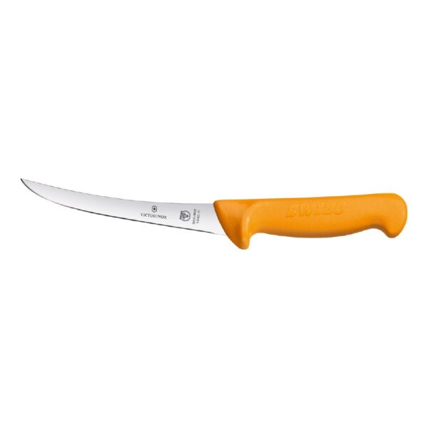 SH5840516 Boning Knife 160mm Straight Narrow Curved Blade Victorinox - Yellow Handle