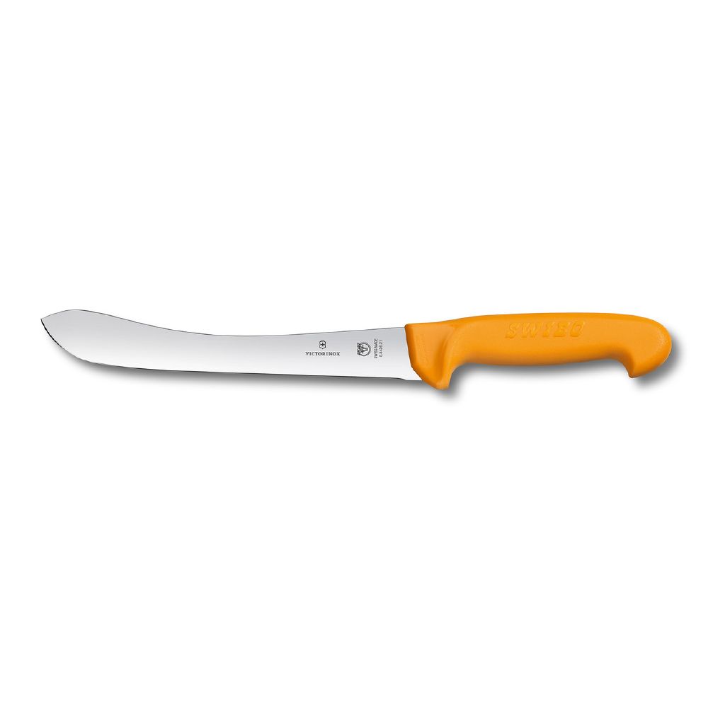 Butchers Knife 210mm Straight Blade Victorinox - Yellow Handle