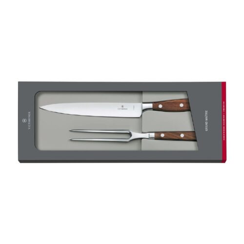 2-Piece Carving Set 200mm Straight Blade Victorinox - Maple Wood Handle