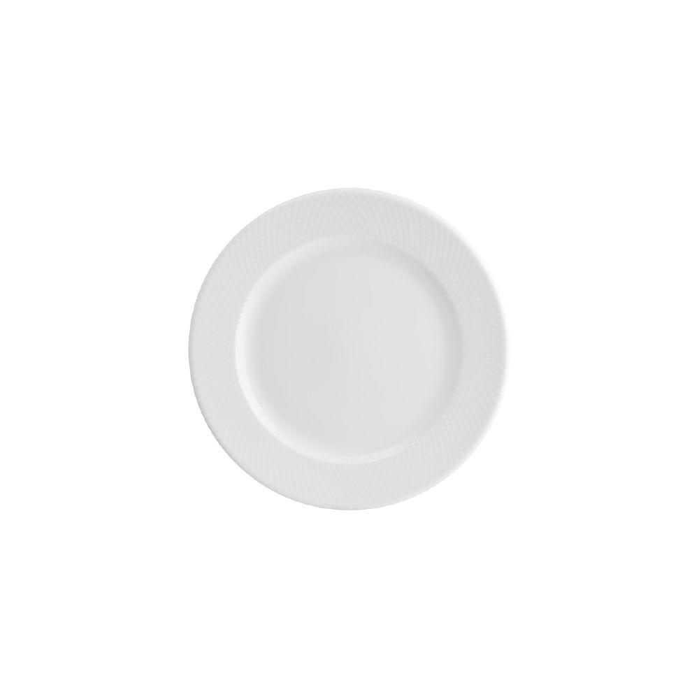 Plate 250mm Round Diamond Banquet