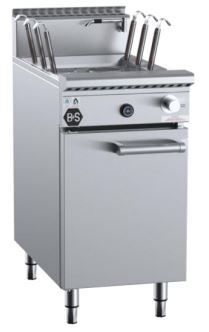 B+S Black Series Gas Noodle Cooker 6 Basket 70Mj/h NG 75Mj/h LPG