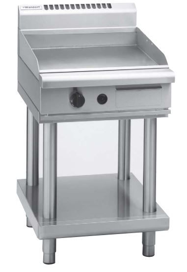 WALDORF Heavy Duty Gas Griddle On Stand 600mm GP8600G-LS