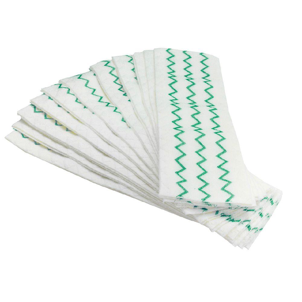 Rubbermaid Disposable m/fibre Mop Pads Green