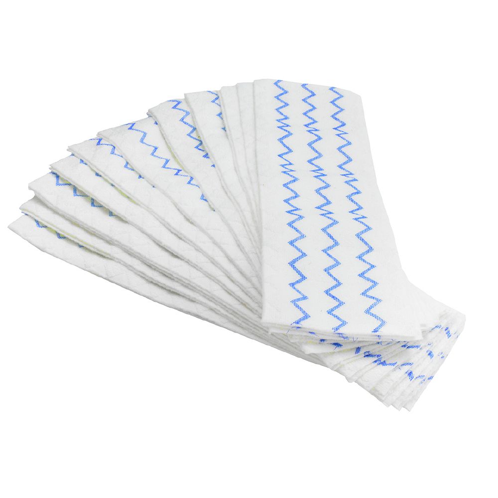 Rubbermaid Disposable M/fibre Mop Pads Blue