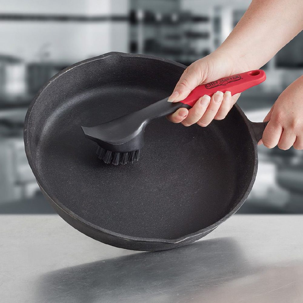 Cast Iron Scrub Brush Chef Master