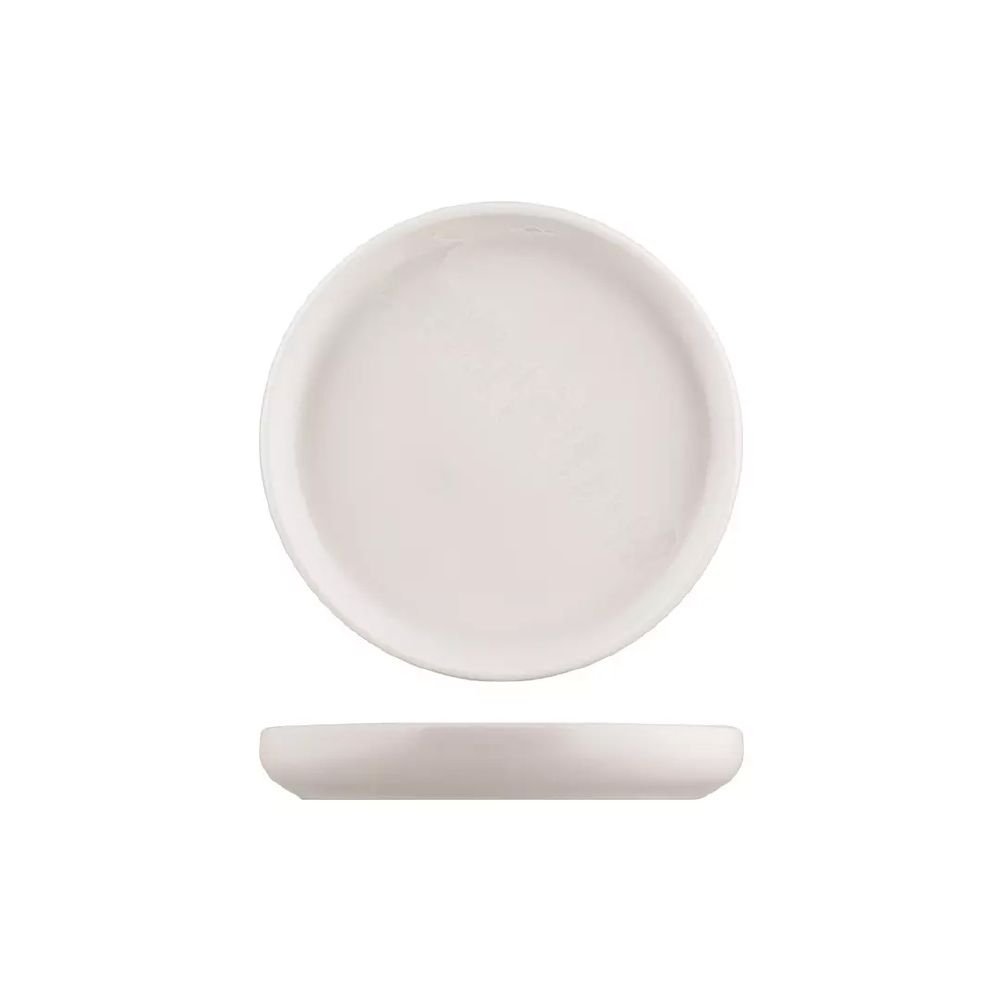 Stackable Plate 182mm Snow
