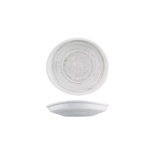 Organic Bowl / Plate 205mmx190mmx50mm Willow