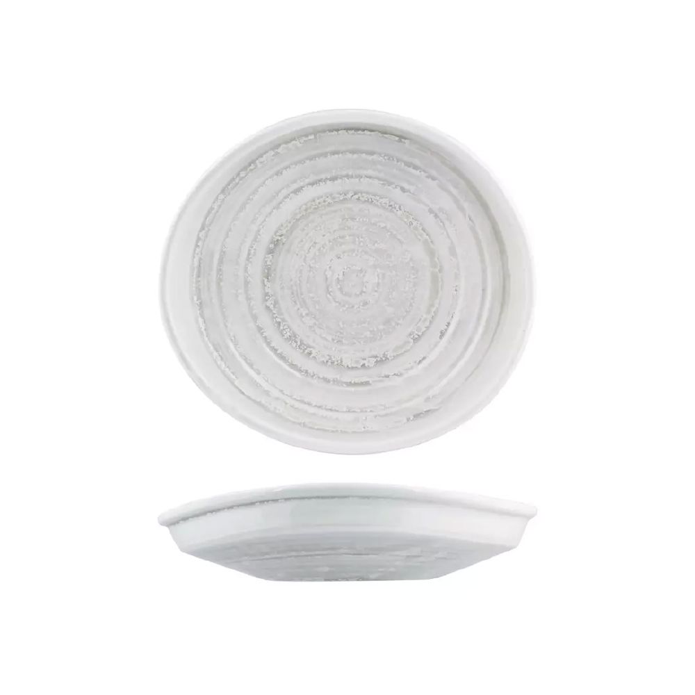 Organic Bowl / Plate 255mmx235mmx50mm Willow