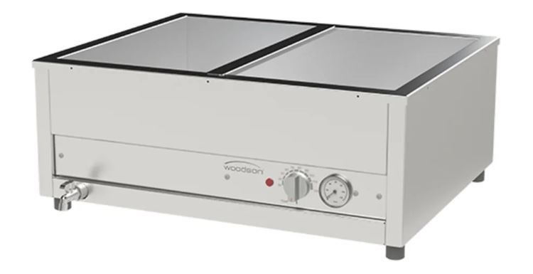 WOODSON Countertop Bain Marie 2/1GN Size 705mm W.BML21