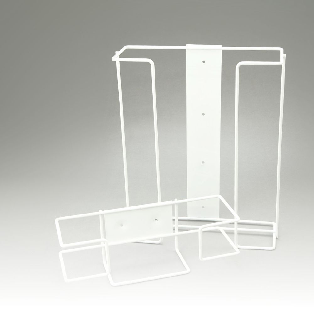 Glove Dispenser Triple w/Wall Brackets White