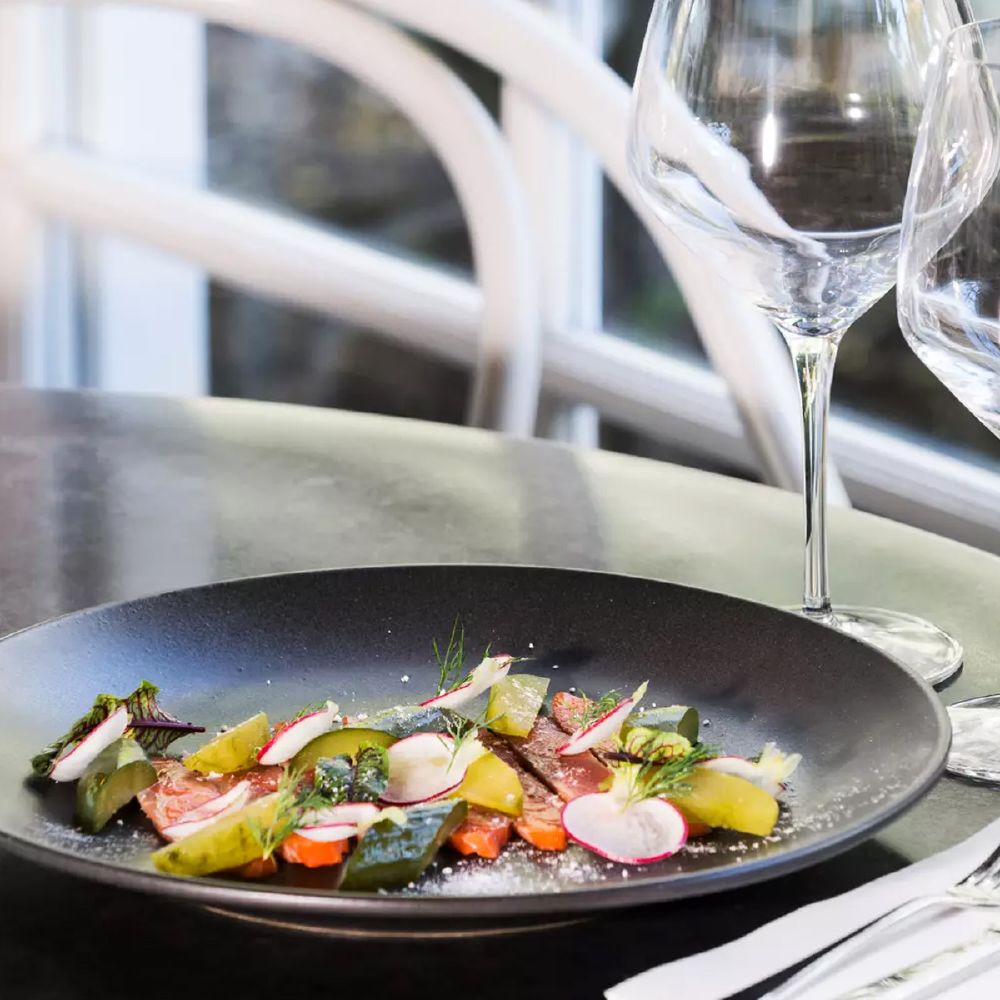 Zuma Charcoal Coupe Plate 285mm