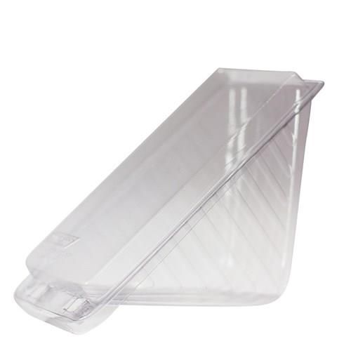 Sandwich Wedge Recycled Pet Clear Large