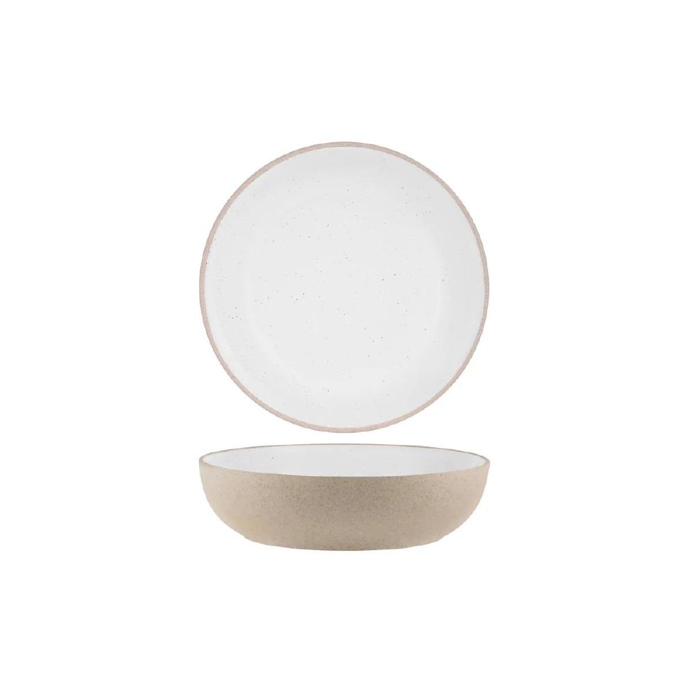 Soho White Pebble Bowl 1050ml Tablekraft