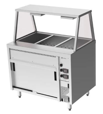 Culinaire Bain Marie Hot Cupboard 3 Bay 1103mm CH.BMH.I.GA.3