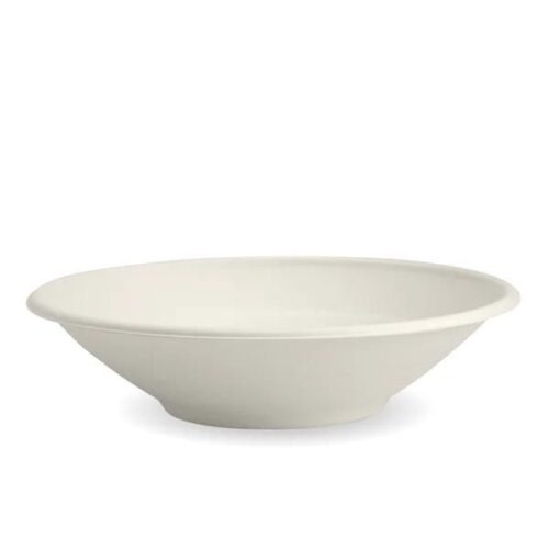 Takeaway Bowl 800ml (24oz) BioCane White Plant Fibre