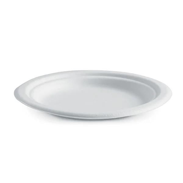 Biocane Plate 180mm White Plant Fibre