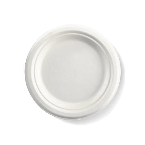 Biocane Plate 180mm White Plant Fibre
