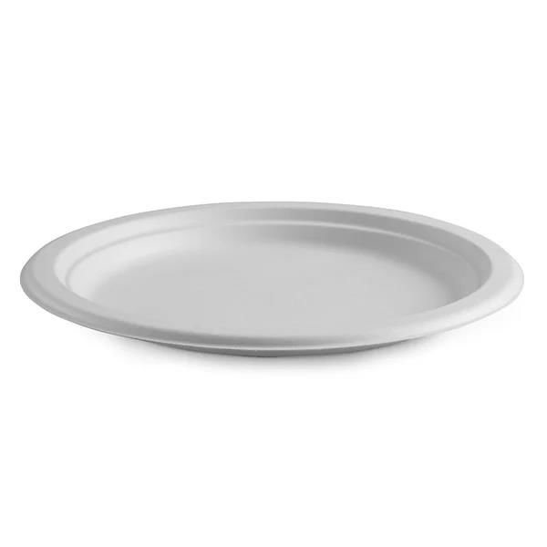 Biocane Plate 250mm White Plant Fibre