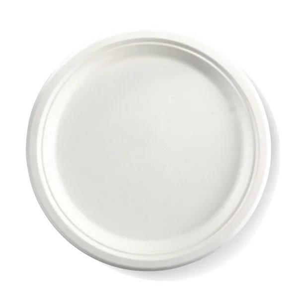 Biocane Plate 250mm White Plant Fibre