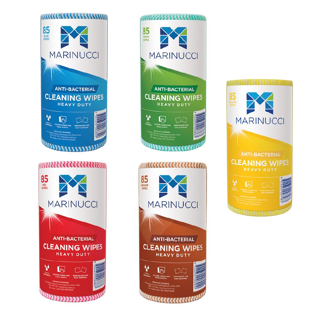 Blue Heavy Duty Anti-Bacterial Wipe