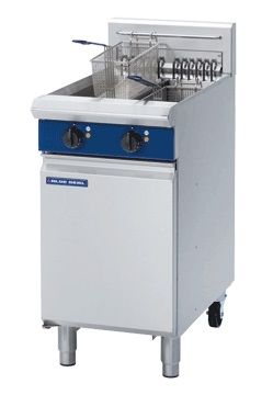 Blue Seal Evolution Series Twin Pan Electric Deep Fryer E44 12L 17kw 23.6amp 3ph