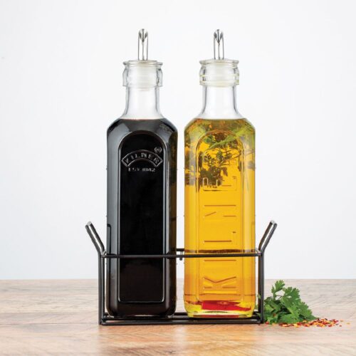 Oil Bottle Set of 2, 600ml Kilner