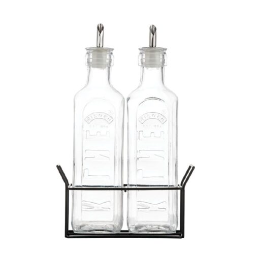 Oil Bottle Set of 2, 600ml Kilner