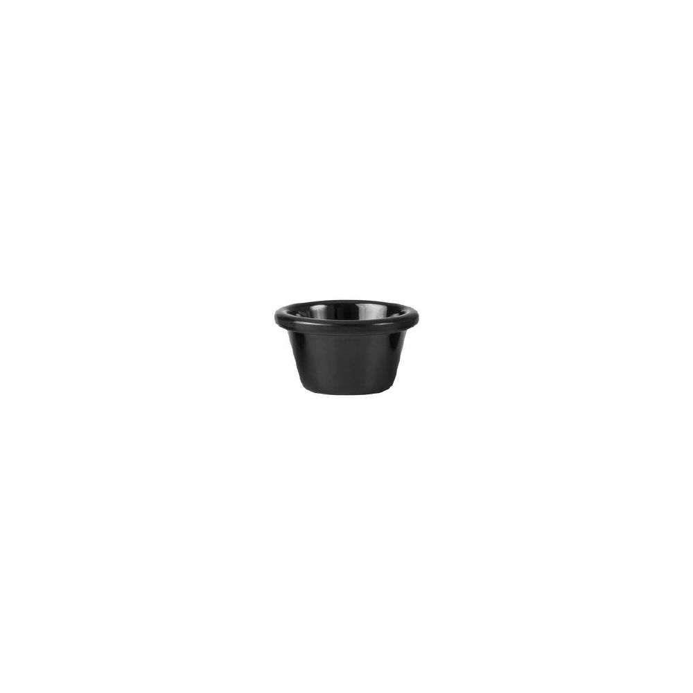 Melamine Sauce Dish 90ml Black