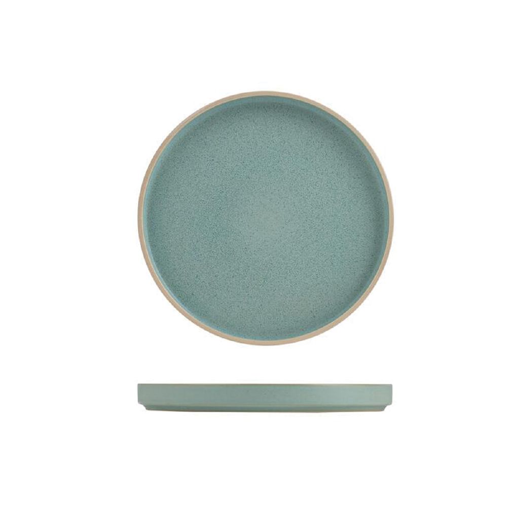 Luzerne Mod Frosted Blue Stackable Plate 235mm