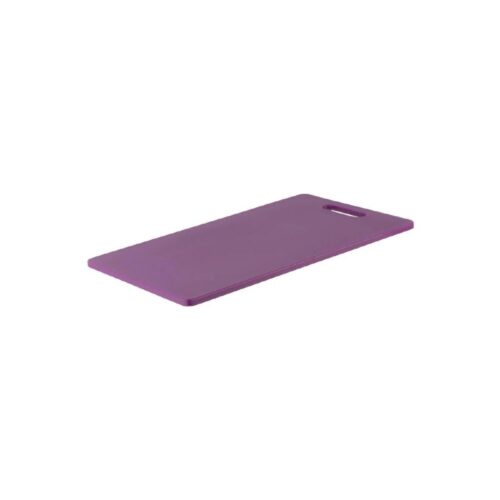 Cutting Board 450xx300x12mm w/Handle - Purple