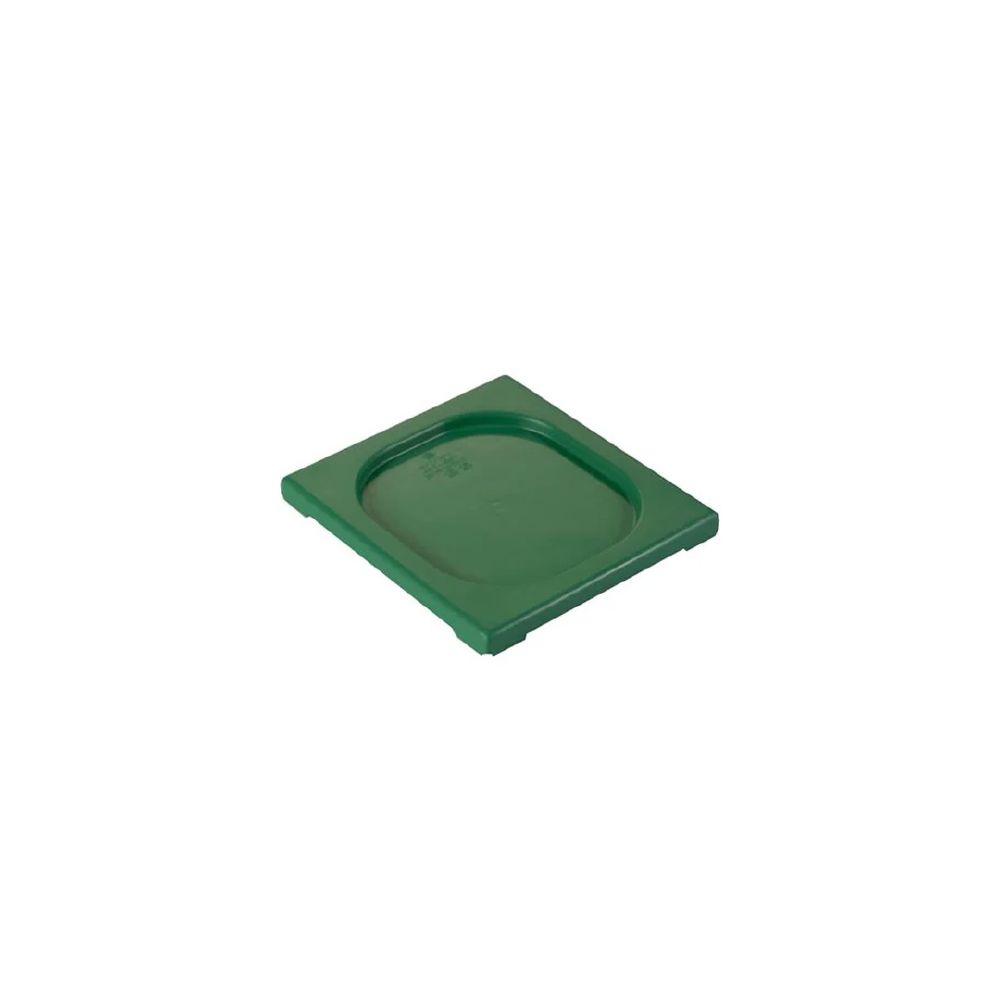 Lid to Suit Steam Pan 1/6 Size PP Inox Macel - Green