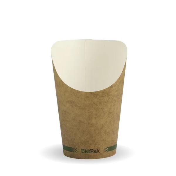 BioCup Small Chip Cup Kraft Look