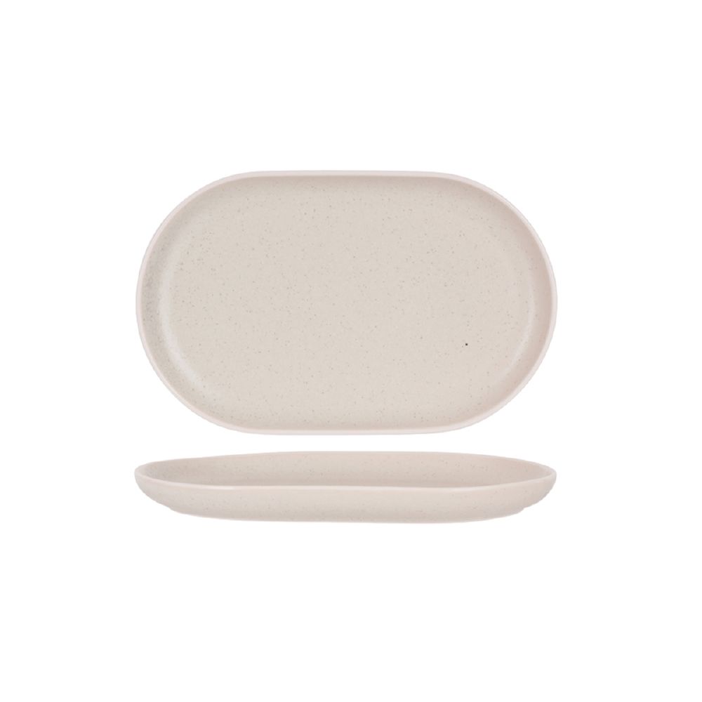 Urban - Sand Oval Plate 250x160mm
