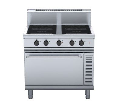 Waldorf Convection Oven with 4 Zone induction Top 900mm IN8410ECR5F