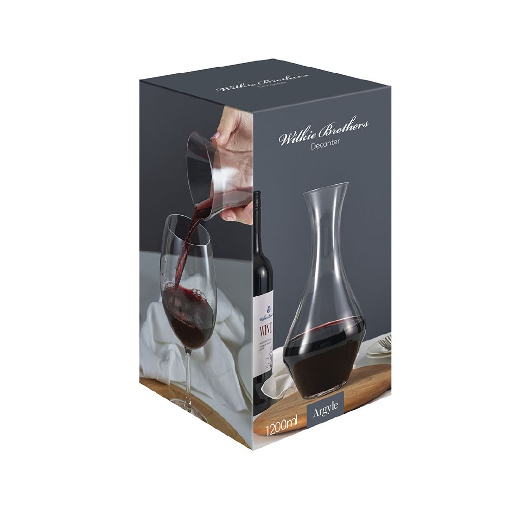 Decanter 1200ml Argyle Wilkie Brothers Handmade Glass