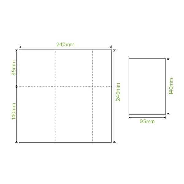 Dispenser Napkin 1 Ply E Fold Tall BioNapkin