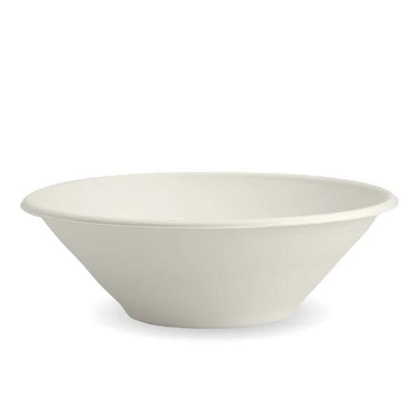 Takeaway Bowl 940ml (32oz) BioCane White Plant Fibre