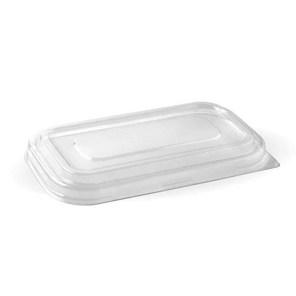 Lid Clear for 750 & 1,000ml Takeaway Base Plant Fibre