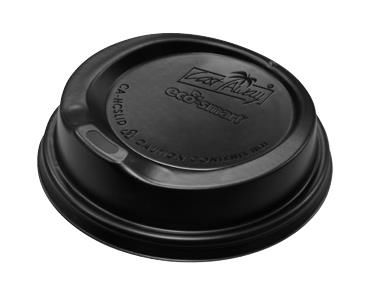Combo Lid To Suit 8, 12 & 16oz 86mm Rim Black