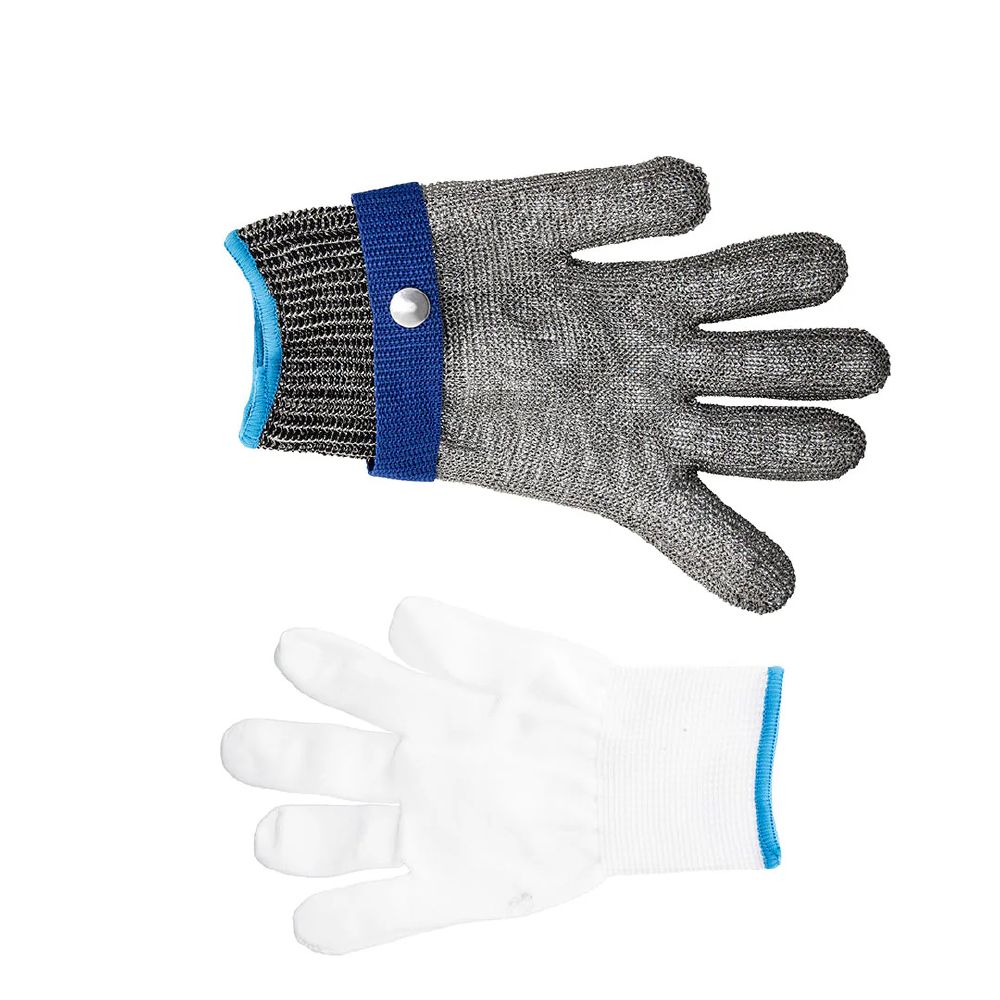 Chain Mesh Glove S/S Chef Inox Large