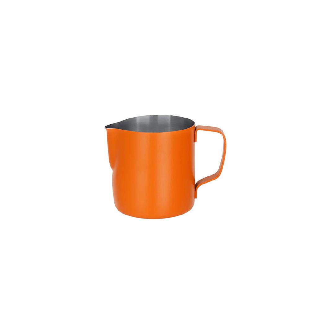 Jug S/S 350ml Frothing Straight Sided - Powder Coat Orange