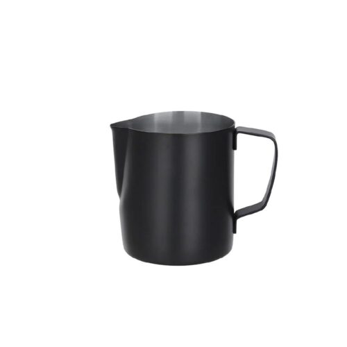 Jug S/S 600ml Frothing Straight Sided - Powder Coat Black