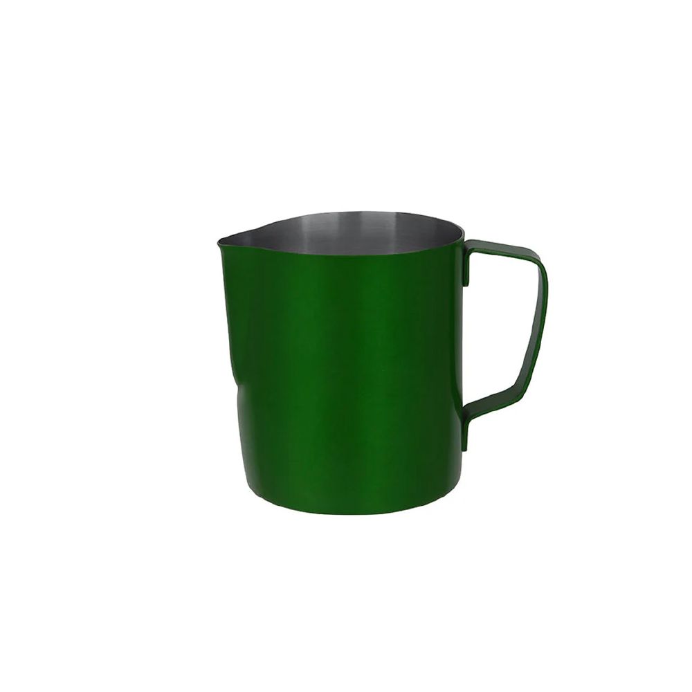 Jug S/S 600ml Frothing Straight Sided - Powder Coat Green