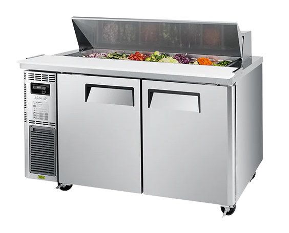 TURBO AIR Salad/Sandwich Preparation Fridge 2 Doors 420L 1500mm KHR15-2-N
