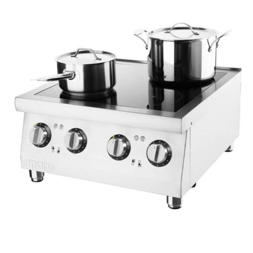 Apuro Induction Cooker 600x600x280mm 3kw 13amp - 4 Zone