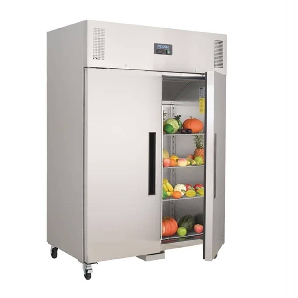Polar G-Series Gastro Upright Freezer 2 Door 1200L 42.4 Cuft Ventilated